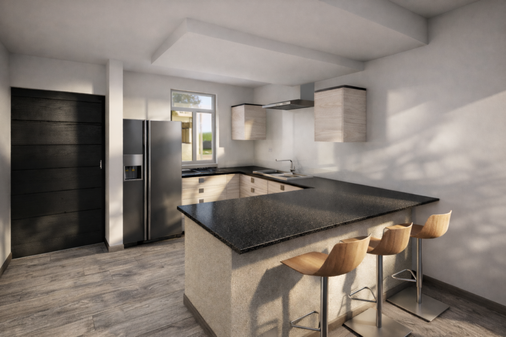cocina y comedor